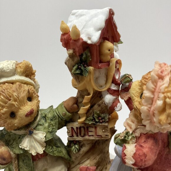 Teddy & Me Collection Christmas Music Box  Vintage 1995 - Picture 4 of 16